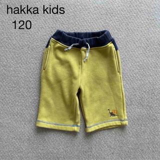 キンキキッズ(KinKi Kids)の１２０　ｈａｋｋａ　ｋｉｄｓ　フリースショートパンツ　グリーン(パンツ/スパッツ)