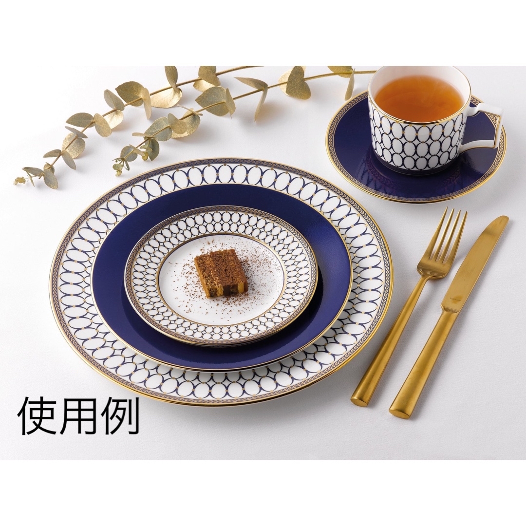 WEDGWOOD(ウェッジウッド)の新品☆WEDGWOOD ルネッサンスゴールド ペア カップ＆ソーサー エンタメ/ホビーの美術品/アンティーク(陶芸)の商品写真