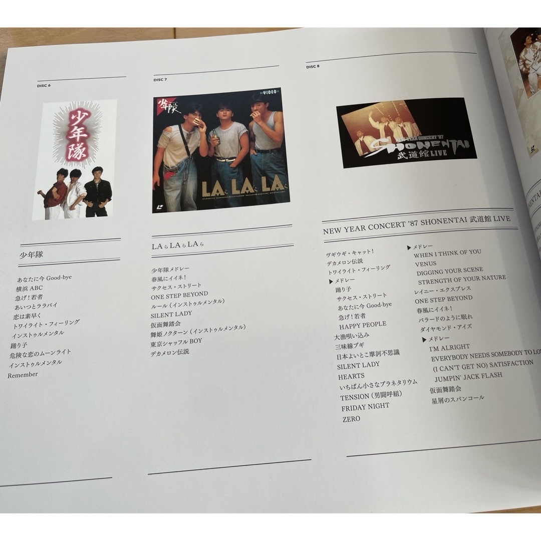 有名なブランド 少年隊 DVD 35th Anniversary PLAYZONE BEST 3枚セット ...