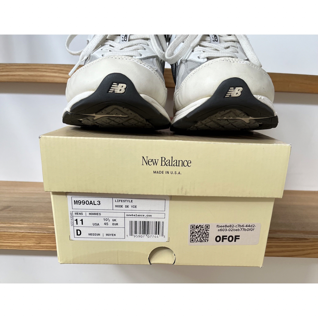 New Balance(ニューバランス)のM990AL3 29cm New Balance sea salt v3 メンズの靴/シューズ(スニーカー)の商品写真