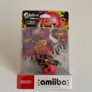 新品 amiibo ガール ネオンピンク スプラトゥーン Switch(ゲームキャラクター)