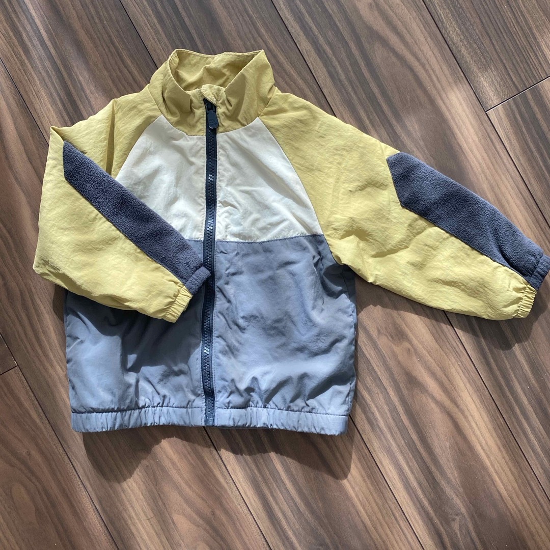 ZARA KIDS(ザラキッズ)の【サイズ86】ラグランスリーブジャケット キッズ/ベビー/マタニティのキッズ服男の子用(90cm~)(ジャケット/上着)の商品写真