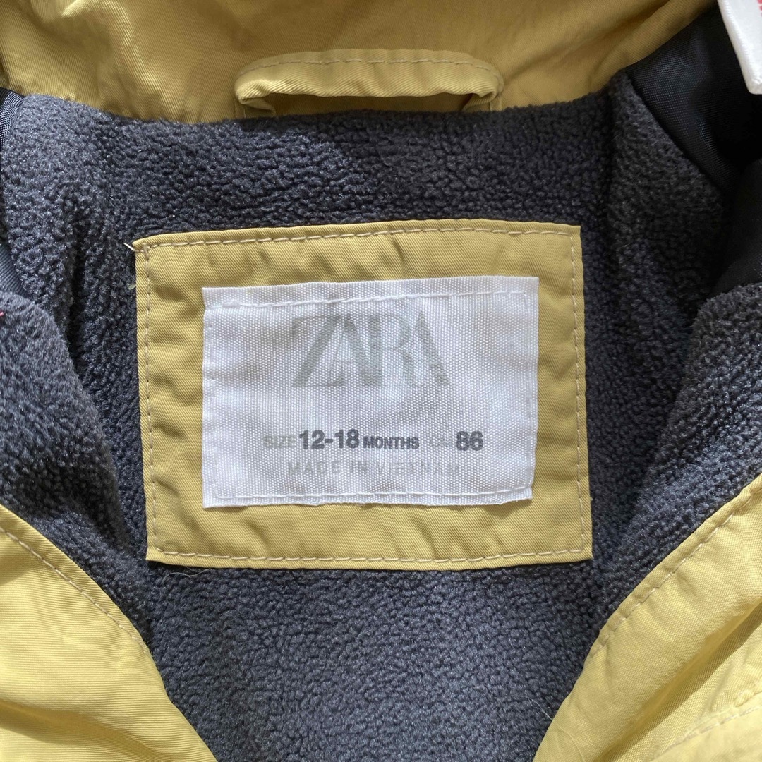 ZARA KIDS(ザラキッズ)の【サイズ86】ラグランスリーブジャケット キッズ/ベビー/マタニティのキッズ服男の子用(90cm~)(ジャケット/上着)の商品写真