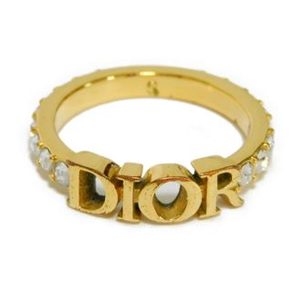 ディオール(Dior)のDior ディオール ディオレボリューション ロゴ クリスタル ラインストーン メタル S 10号 DIO(R)EVOLUTION クリア リング 指輪 R1009DVOCY_D301(リング(指輪))