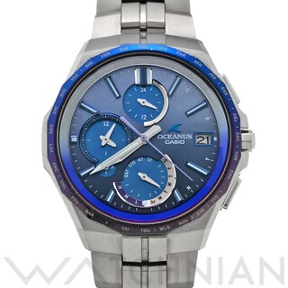 カシオ(CASIO)の中古 カシオ CASIO OCW-S5000AP-2AJF ブルー メンズ 腕時計(腕時計(アナログ))