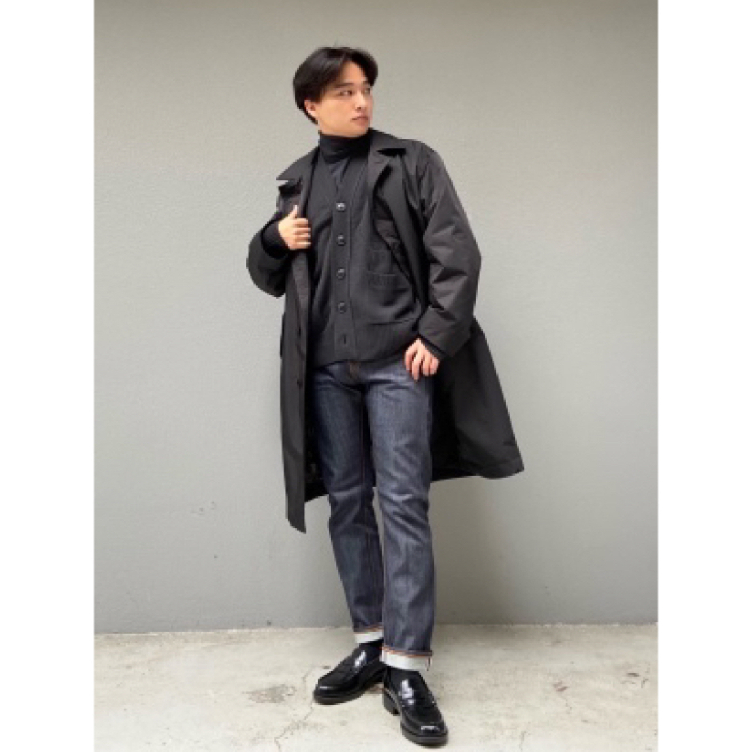 UNIQLO +J パデッド オーバーサイズステンカラーコート Black M - アウター