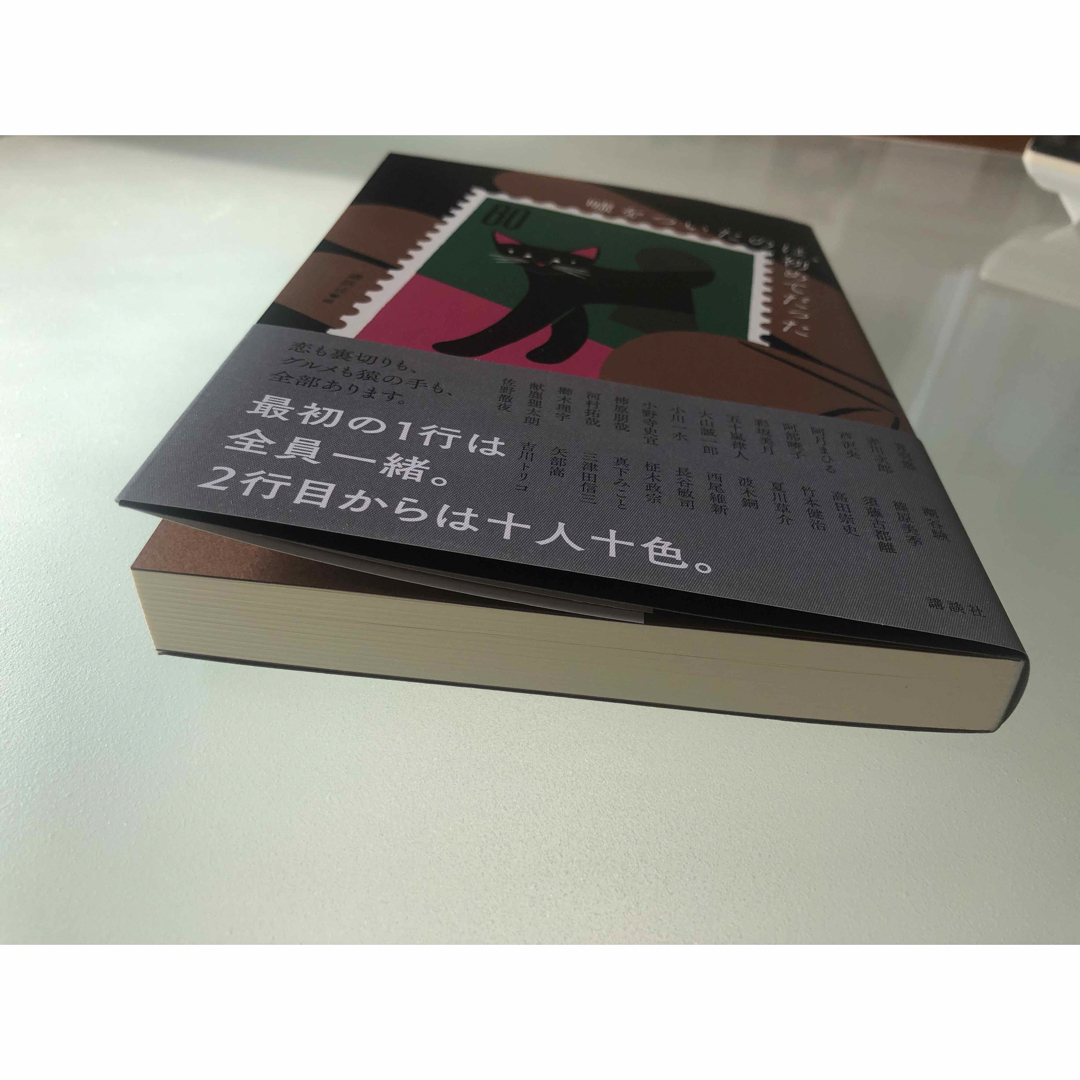 講談社(コウダンシャ)の嘘をついたのは、初めてだった　初版　帯付き　最新刊 エンタメ/ホビーの本(文学/小説)の商品写真