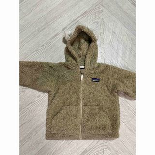 パタゴニア(patagonia)のパタゴニア　ボアフリースジャケット　アウター　くま耳　2T  90cm(ジャケット/上着)