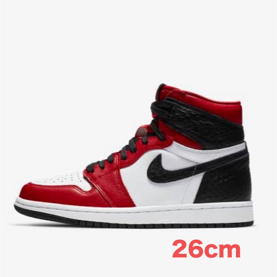 Nike Wmns Air Jordan 1 High OG Satin Redジョーダン1