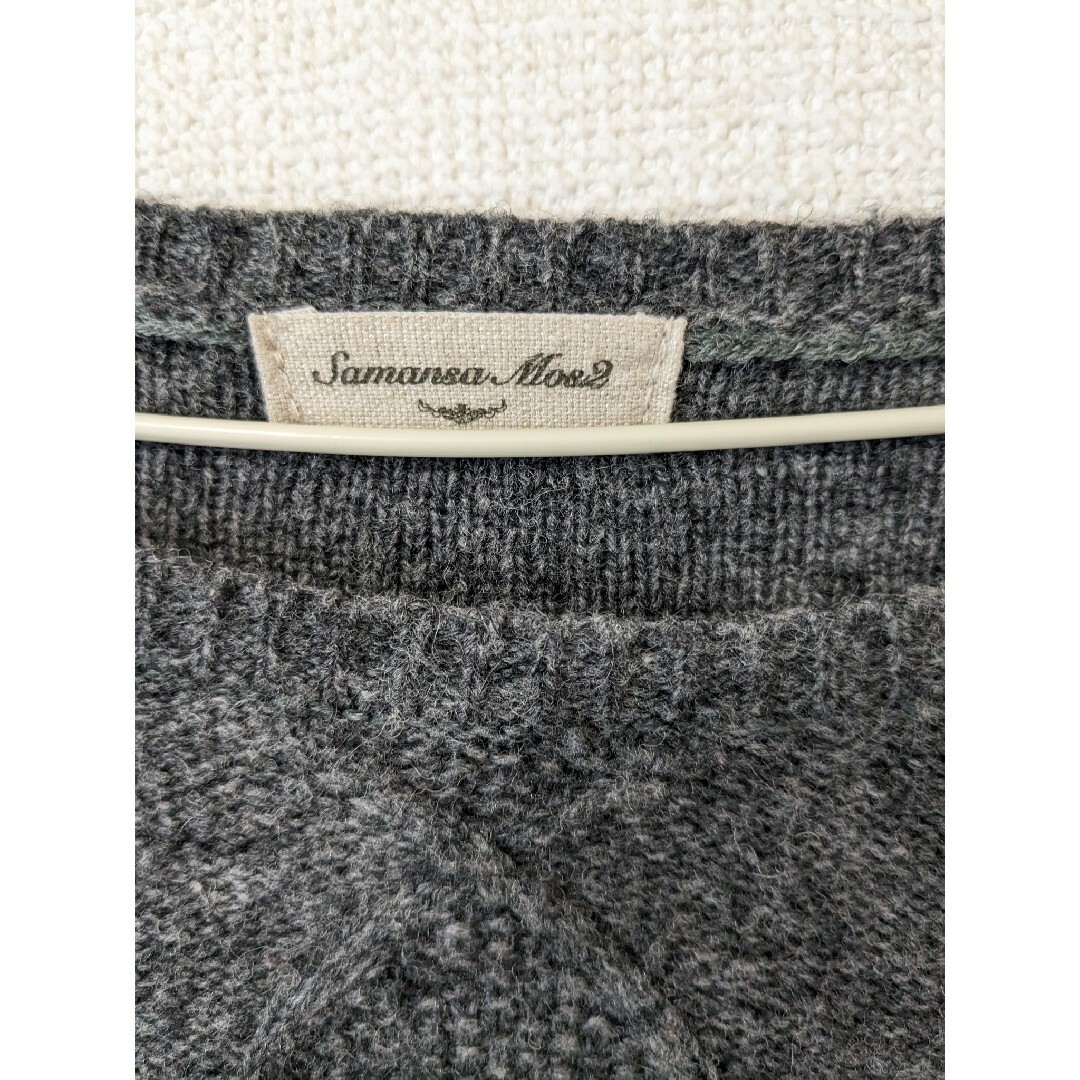 SM2　サマンサモスモス　セーター　ニット　羊毛 レディースのトップス(ニット/セーター)の商品写真