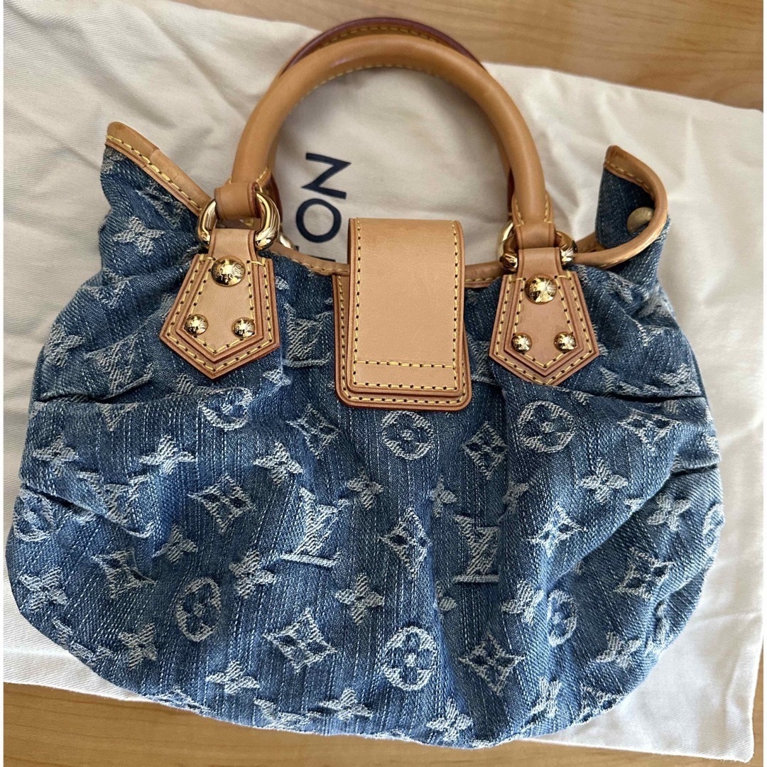 LOUIS VUITTON(ルイヴィトン)の値下げ　ルイビィトン　デニム　ハンドバック レディースのバッグ(ハンドバッグ)の商品写真