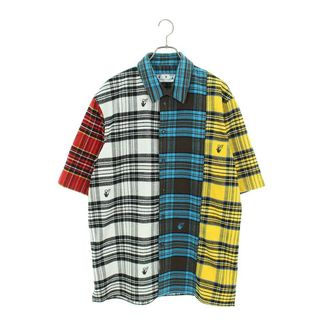 国内正規 18SS OFF-WHITE オフホワイト チェックシャツ