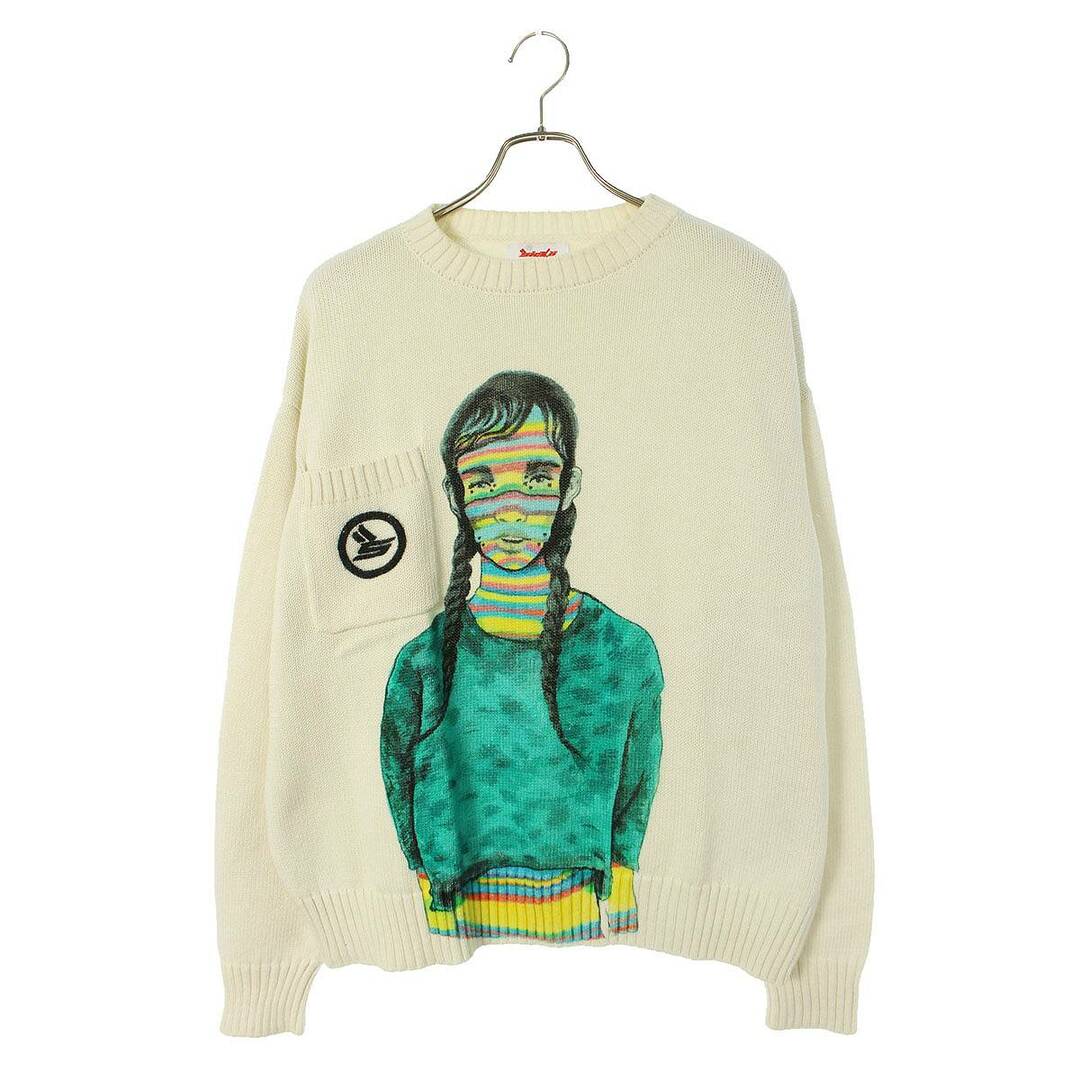 シッコ SICKO  Japan Exclusive Sweater 日本限定クルーネックニット メンズ Lメンズ