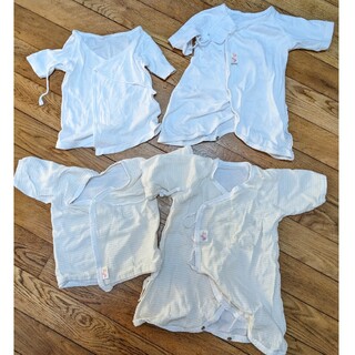 アカチャンノシロ(赤ちゃんの城)の新生児　肌着　インナーウェア　綿１００％(シャツ/カットソー)