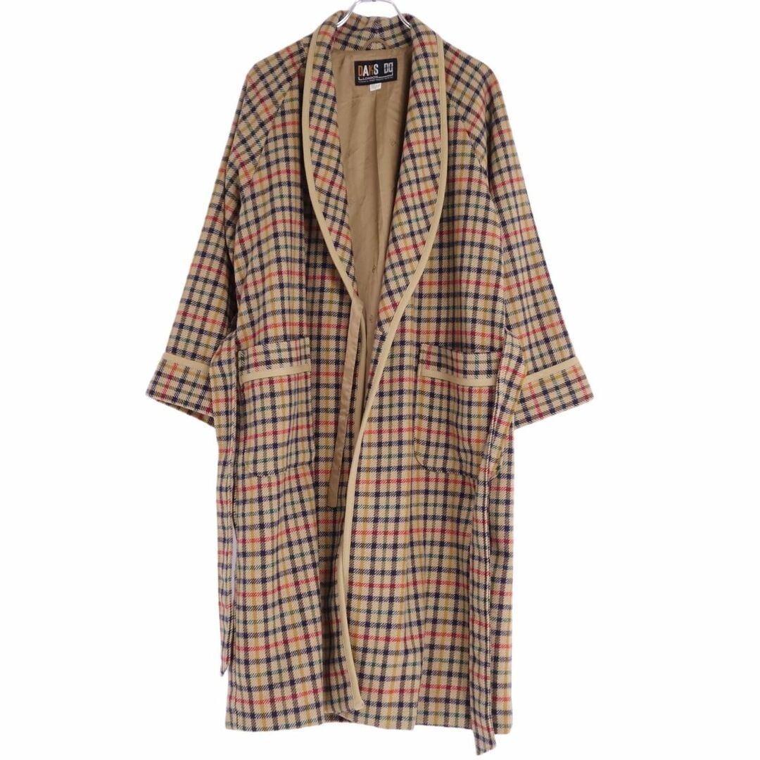 DAKS - 美品 ダックス DAKS コート ガウンコート ロングコート DAKS - 美品 ダックス DAKS コート ガウンコート ロングコート