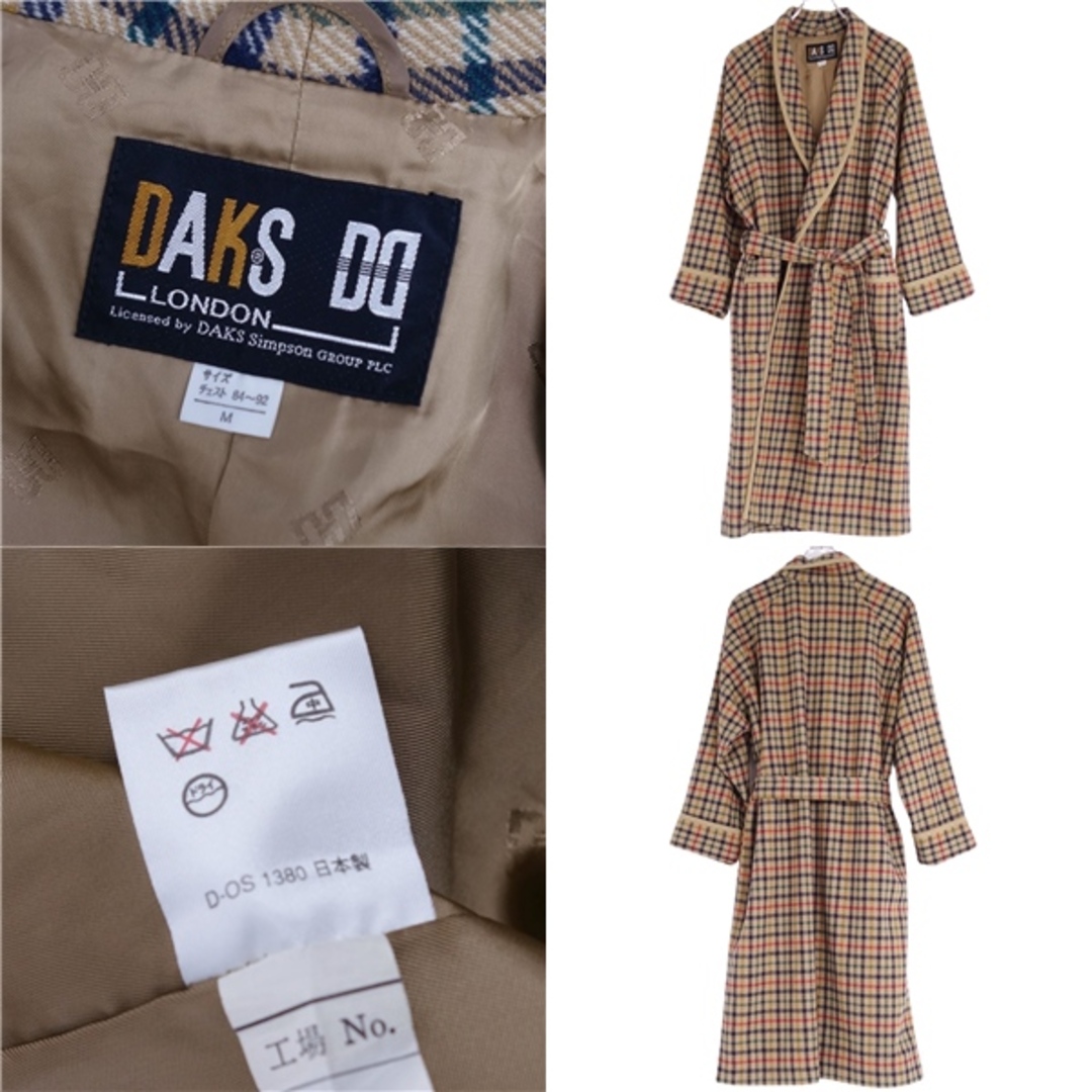 DAKS - 美品 ダックス DAKS コート ガウンコート ロングコート DAKS - 美品 ダックス DAKS コート ガウンコート ロングコート
