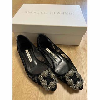 マノロブラニク(MANOLO BLAHNIK)のマノロブラニク　フラットハンギシ　(バレエシューズ)