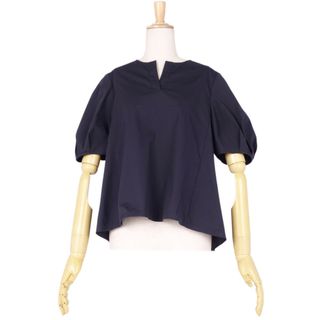 フォクシー Knit Top "Abeille" ネイビー 38