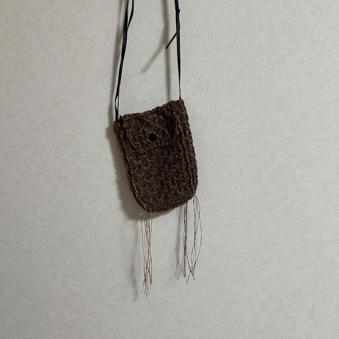 SUNSEA(サンシー)のamachi. アマチ　Paesina Stone Knit Pochette レディースのバッグ(ショルダーバッグ)の商品写真