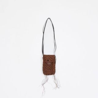 amachi. アマチ　Paesina Stone Knit Pochette