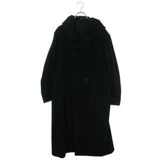 ヨウジヤマモトプールオム(Yohji Yamamoto POUR HOMME)のヨウジヤマモトプールオム  21AW  HE-C18-508 エアリーモッサフーデットダブルコート メンズ 1(その他)