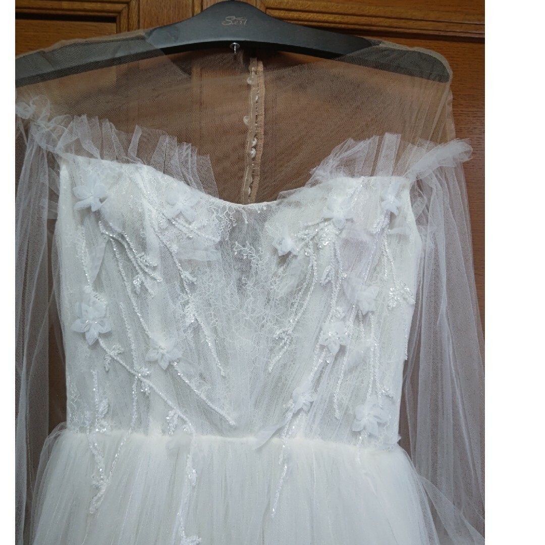 JIMMY CHOO(ジミーチュウ)のお値引き　エスエリ　ウェディングドレス レディースのフォーマル/ドレス(ウェディングドレス)の商品写真