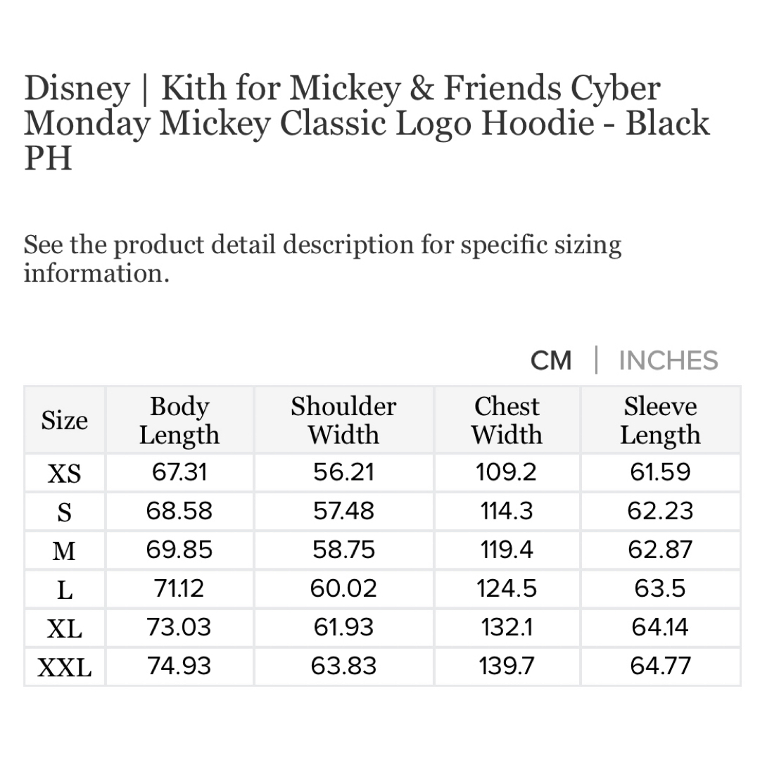 KITH - Disney Kith for Mickey Hoodie Black XXLの通販 by でぶちゃん