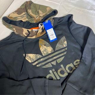 アディダス(adidas)のアディダス　adidas　カモフラ　パーカー　Lサイズ(パーカー)