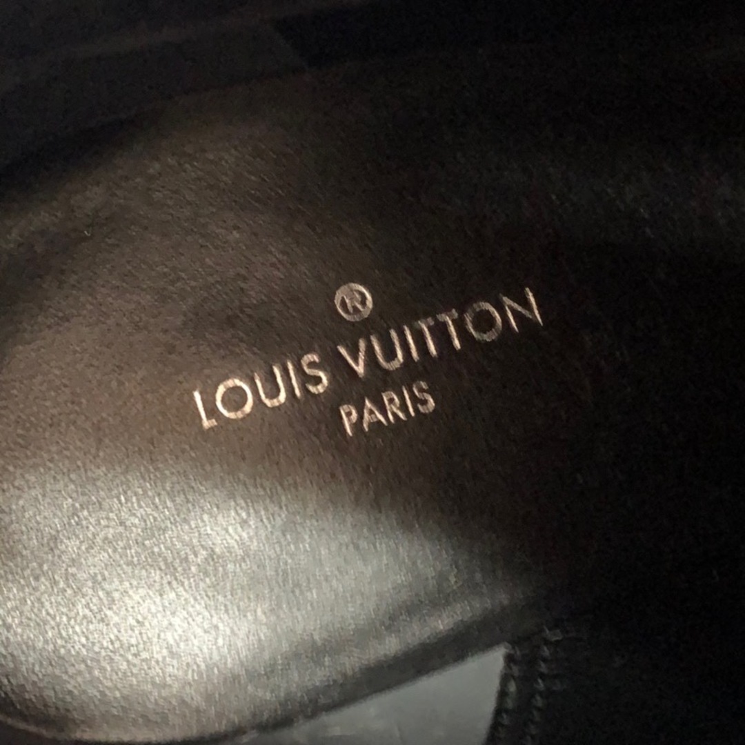 LOUIS VUITTON(ルイヴィトン)のルイヴィトン LOUIS VUITTON スタートレイルライン ブーツ ショートブーツ アンクルブーツ ロゴ レースアップ レザー ブラック レディースの靴/シューズ(ブーツ)の商品写真