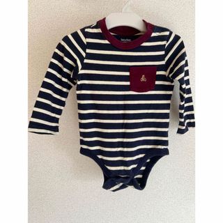 ベビーギャップ(babyGAP)のGAP ベビー　ロンパース　ボーダー(ロンパース)