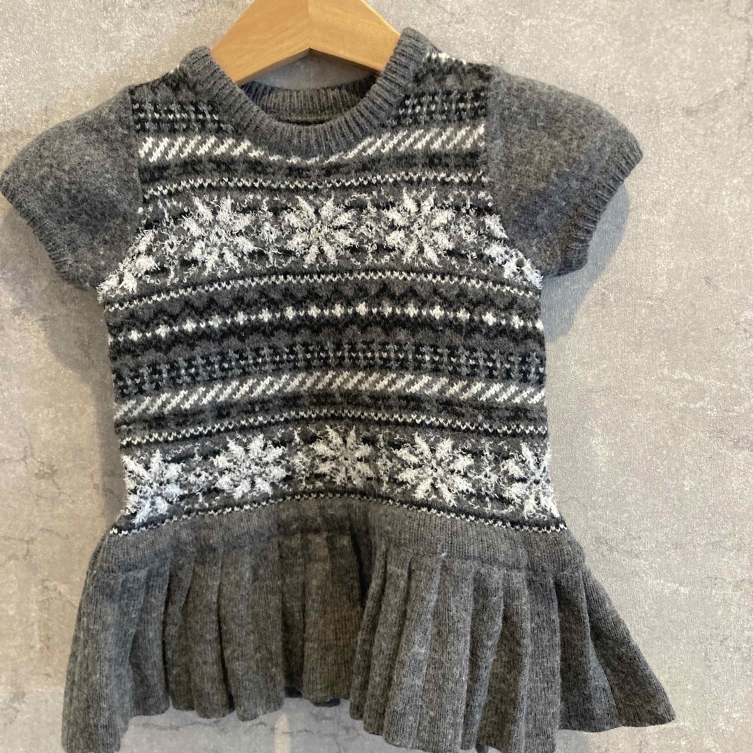 COMME ÇA COLLECTION(コムサコレクション)のCOMME CA FOSSETTE✴︎サイズ80 キッズ/ベビー/マタニティのベビー服(~85cm)(ワンピース)の商品写真