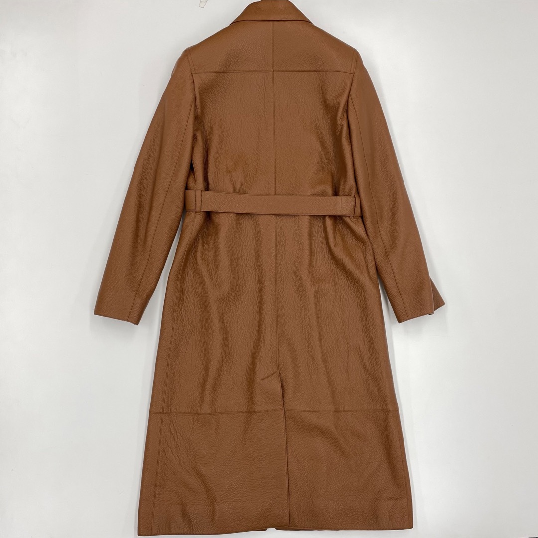 HERMES - エルメス 2023 A/W レザーロングコート マロンフォーブ HERMES - エルメス 2023 A/W レザーロングコート マロンフォーブ
