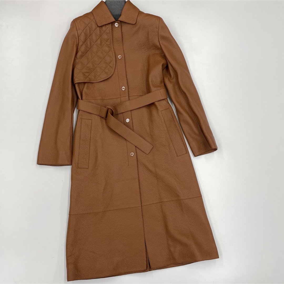 エルメス 2023 A/W レザーロングコート マロンフォーブ 36タグ付 新品 | フリマアプリ ラクマ エルメス 2023 A/W レザーロングコート マロンフォーブ 36タグ付 新品 | フリマアプリ ラクマ