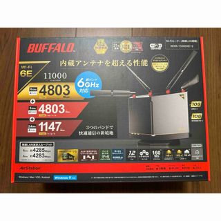 バッファロー(Buffalo)の新品未開封 BUFFALO WXR-11000XE12 無線LANルーター (PC周辺機器)