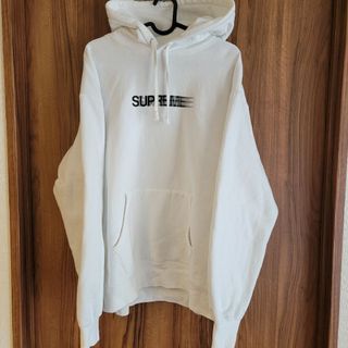 supremeシュプリーム モーションロゴフーディーサイズM