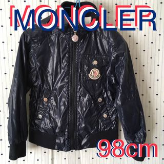 モンクレール(MONCLER)のMONCLERモンクレールキッズナイロンビンテージジャケット　98cm(ジャケット/上着)