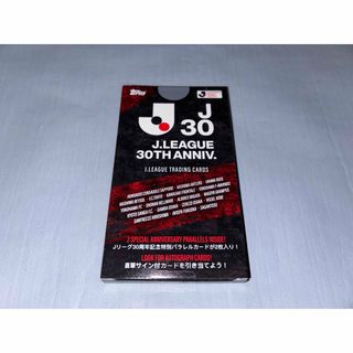 Topps Jリーグ 30周年記念カード 1BOX 新品未開 送料無料(Box/デッキ/パック)