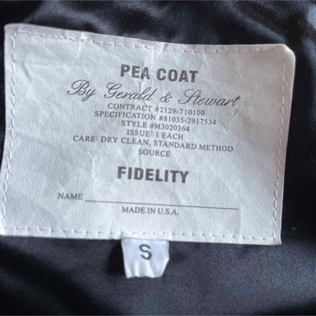 FIDELITY(フェデリティー)のFIDELITY USA製 ピーコート フェデリティー メンズのジャケット/アウター(ピーコート)の商品写真