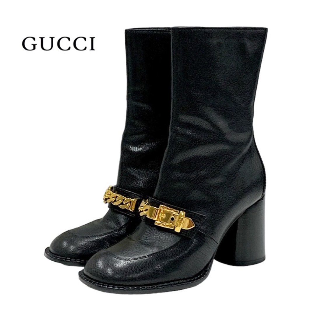 GUCCI グッチ レディース ショートブーツ- GUCCI グッチ レディース ショートブーツ-