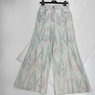 シャネル(CHANEL)のシャネル　2020　wide leg jeans　ワイドレッグジーンズ (デニム/ジーンズ)