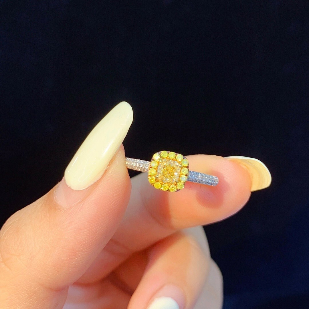 K18リング高級 ダイヤモンド 0.74 K18 リボン りぼん 一粒 ダイヤ リング 指輪