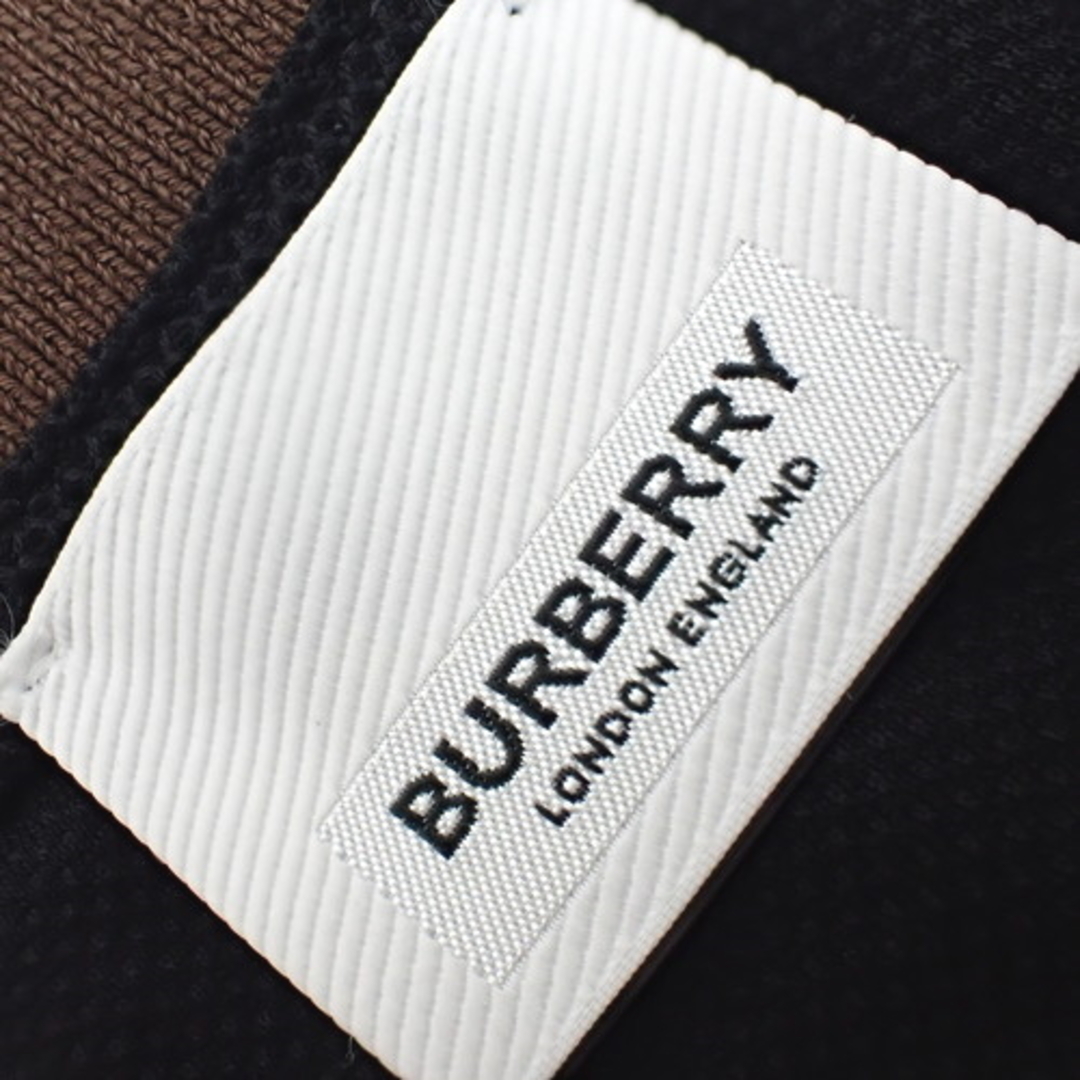 BURBERRY(バーバリー)のBURBERRY(バーバリー) ロゴ ポロシャツ トップス アパレル ファッション 半袖 M コットン ブラック黒 ブラウン茶 レッド 8018699 メンズ 40802075509【中古】【アラモード】 メンズのトップス(ポロシャツ)の商品写真