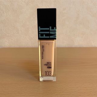 メイベリン(MAYBELLINE)のフィットミー リキッド ファンデーションR 103(ファンデーション)