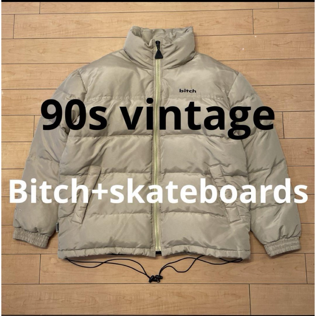 90s Bitch+skateboards BIGサイズ ダウン ビッチ ヌプシ