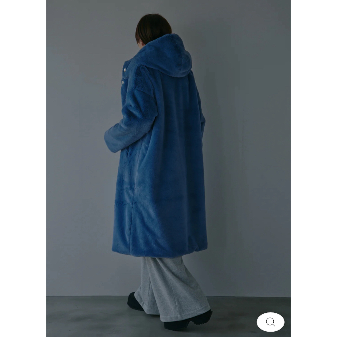 フェイクファー　ロングコート　6色　アウター レディースのジャケット/アウター(毛皮/ファーコート)の商品写真