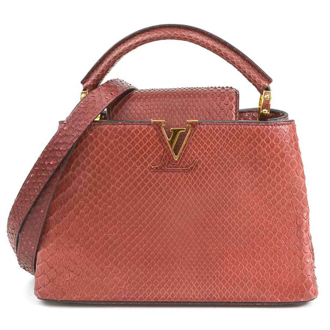 ルイ ヴィトン LOUIS VUITTON ハンドバッグ ショルダーバッグ カプシーヌBB パイソン ピンク系 レディース 送料無料 99786fサイズ