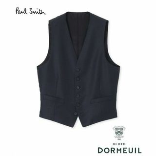 ポールスミス(Paul Smith)の新品☆Paul Smith ＆ ドーメル生地 ベスト☆ネイビー☆L2サイズ(ベスト)