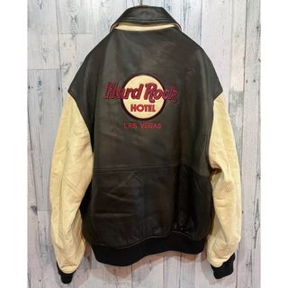 Hard Rock CAFE - USA製ビンテージ ハードロックカフェ レザー Hard Rock CAFE - USA製ビンテージ ハードロックカフェ レザー