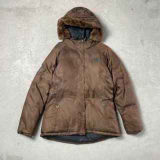 ノースフェイス(THE NORTH FACE) ダウンジャケット(ブラウン/茶色系