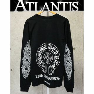 銀座店 クロムハーツ ラスベガス限定 ロンT 長袖 メンズ size:L 黒 92970